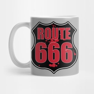 Route 666 Haunted Highway Mug